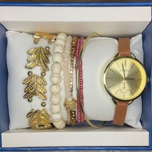 Arizona Jean Co watch and bracelet set